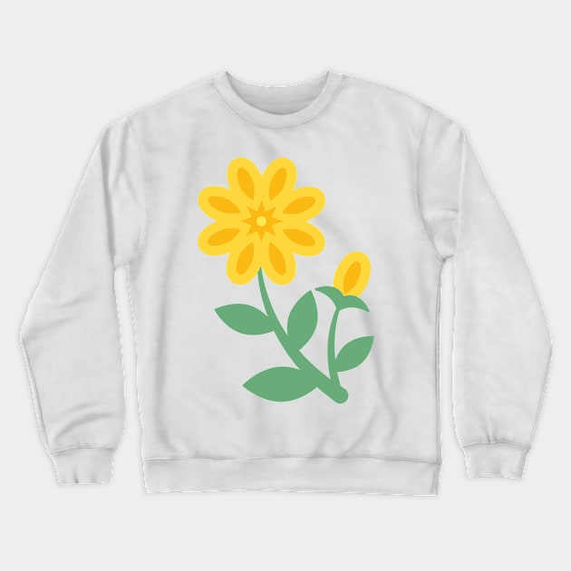 Cute Colorful Daisy Crewneck Sweatshirt by SWON Design